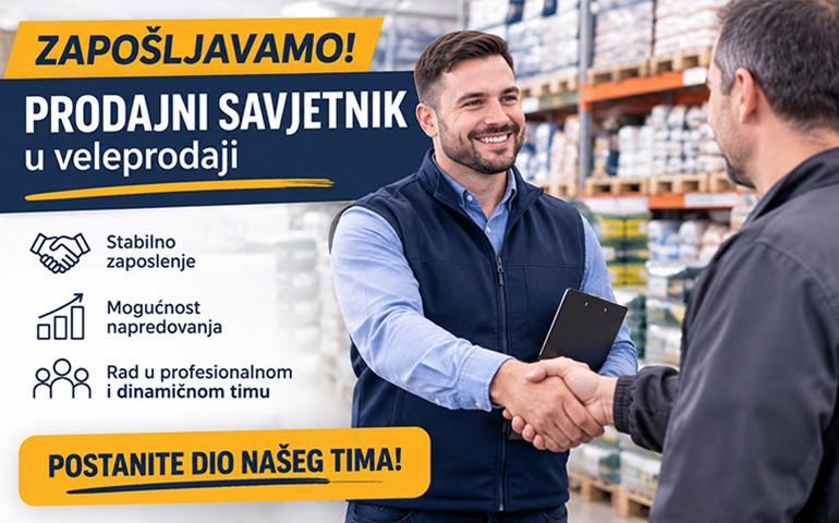 POSTANI DIO GAVROPROM TIMA - PRIJAVI SE NA OGLAS!