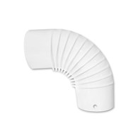 DIMOVODNO KOLJENO 120 MM BIJELO