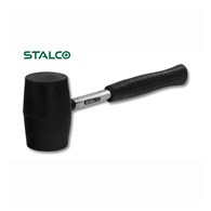 ČEKIĆ GUMA   90 MM CRNI STALCO S19590