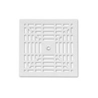 REŠETKA  ZA ŠAHT 300X300MM PVC   DAKOTA
