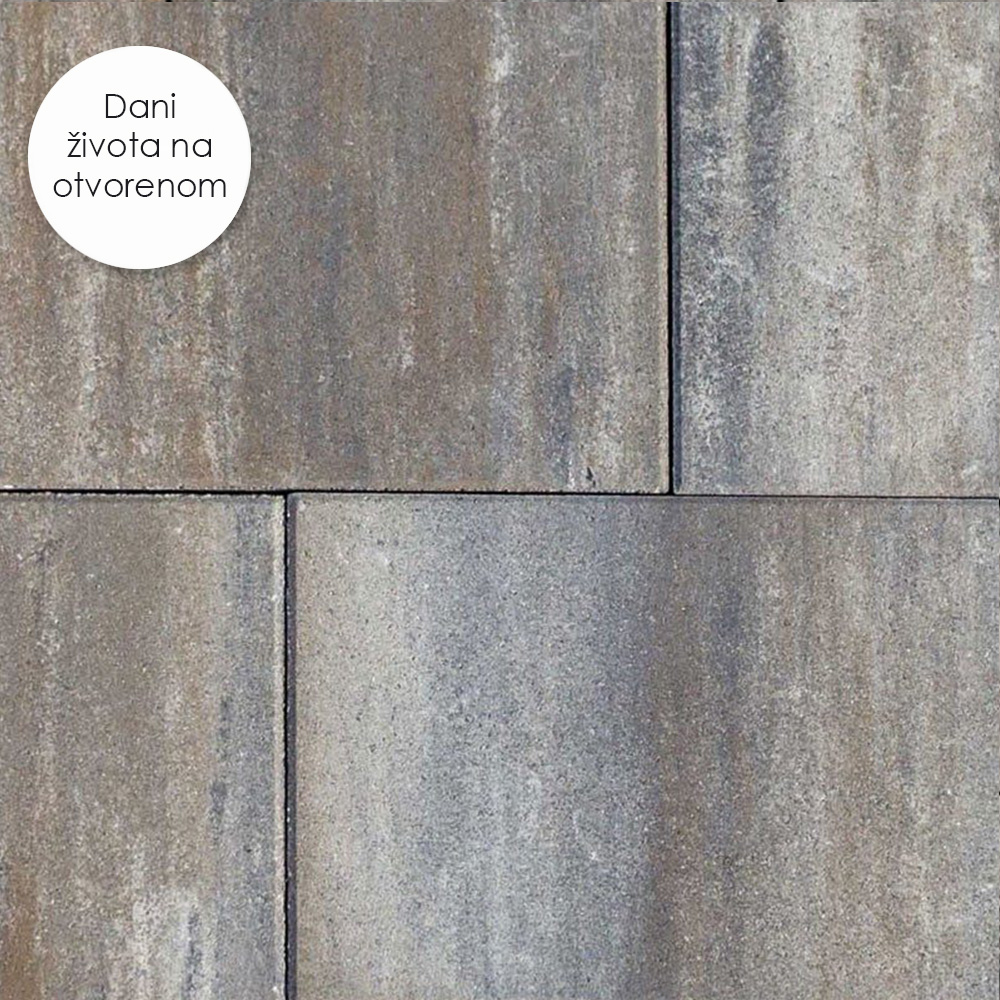 SEMM.SENSO GRANDE 60X40X8 SMEĐE SIVO PROŠ. (#7,68M2)