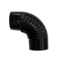 DIMOVODNO KOLJENO 120 MM CRNO