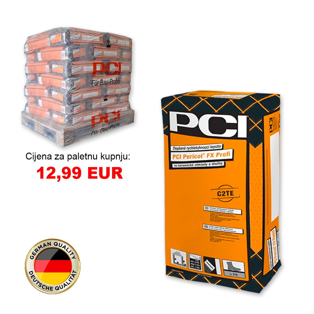 LJEPILO ZA PL.FLEX PCI PERICOL FX PROFI 25KG GRAU