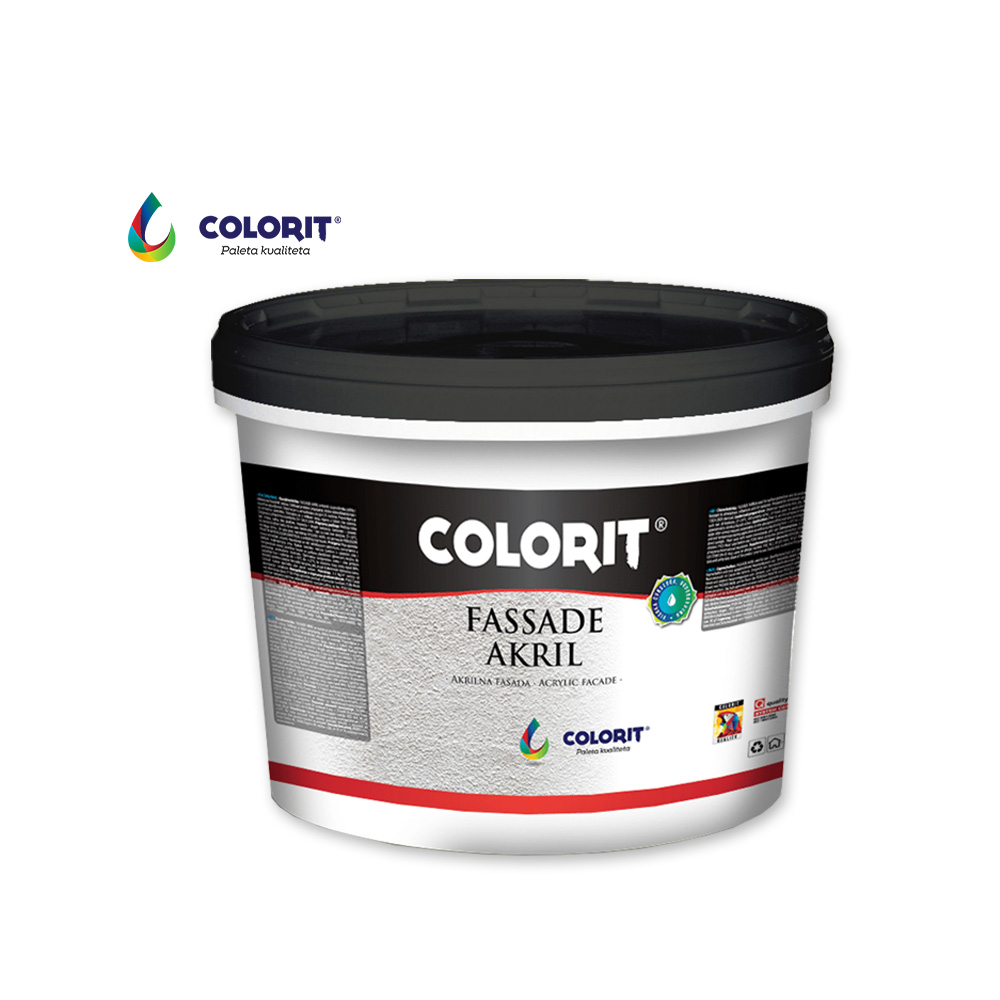 COLORIT FASSADE AKRIL 1,50 MM, 25/1,BIJELA