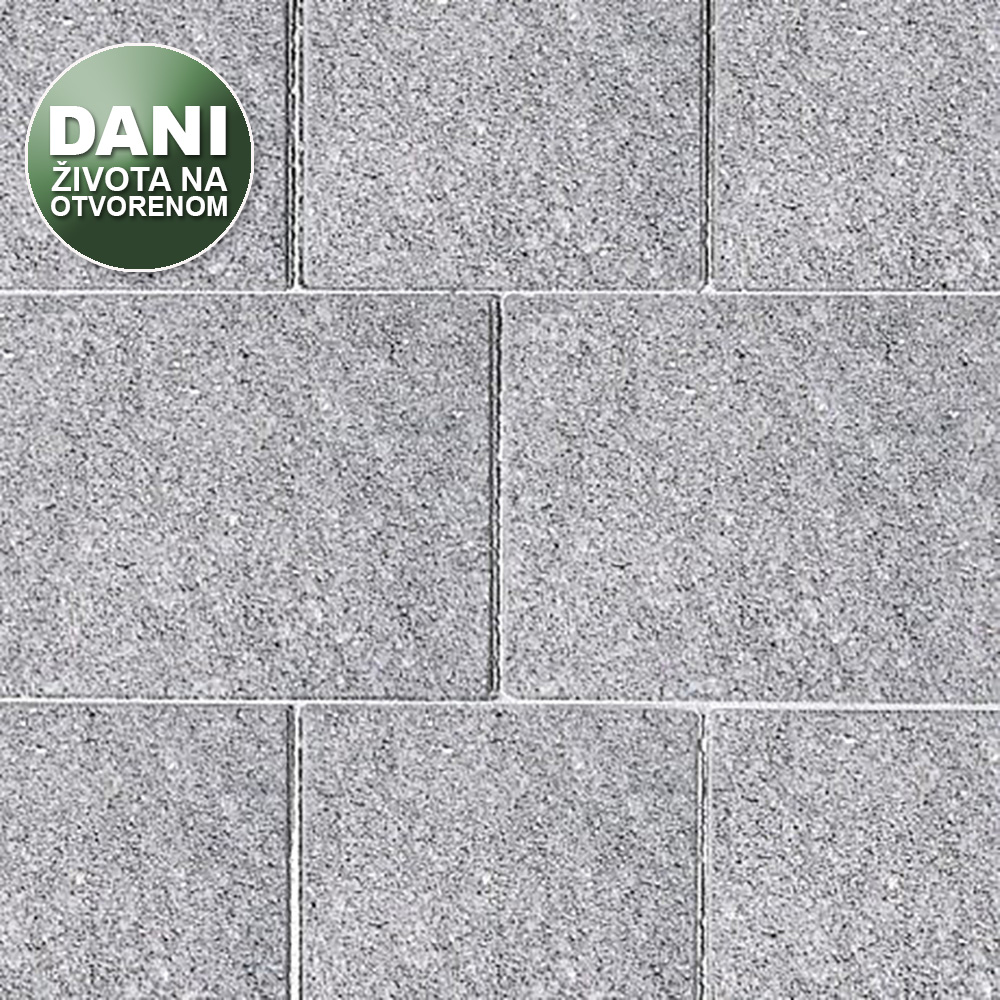 SEMM.RETTANGO 20X20X6CM SIVA (#11,52M2)